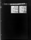 Three People at a Bulletin Board (2 Negatives), September 14 - 16, 1964 [Sleeve 33, Folder a, Box 34]